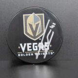 Pierre-Eduoard Bellemare Autographed Vegas Knights Puck