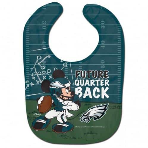 Philadelphia Eagles / Disney Mickey Mouse All Pro Baby Bib