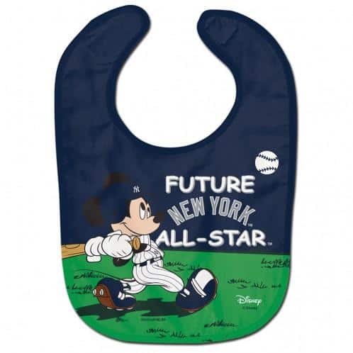 New York Yankees / Disney Mickey Mouse All Pro Baby Bib