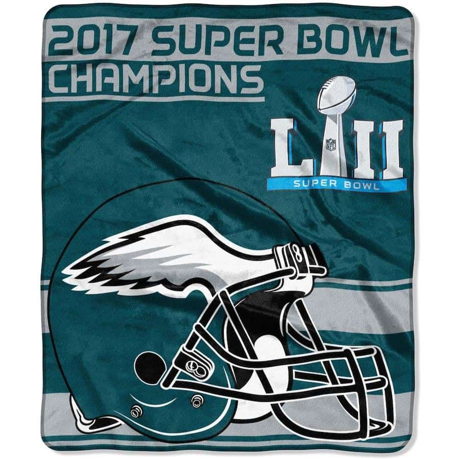 The Northwest Company Philadelphia Eagles 50" x 60" Super Bowl LII Champs Plush Blanket