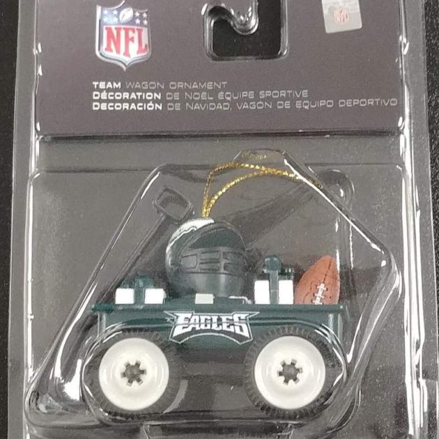 Philadelphia Eagles Wagon Ornament