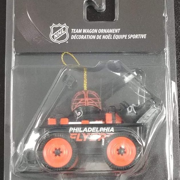Philadelphia Flyers Wagon Ornament