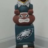 Philadelphia Eagles Tiki Totem