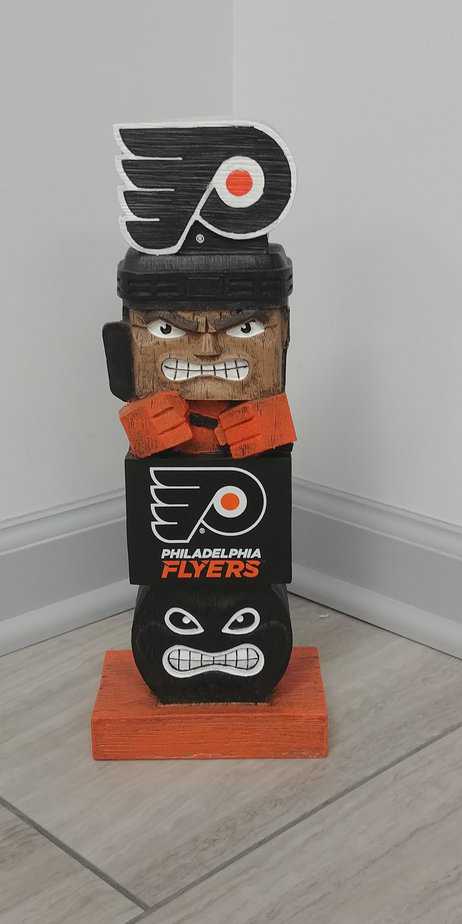 Philadelphia Flyers Tiki Totem