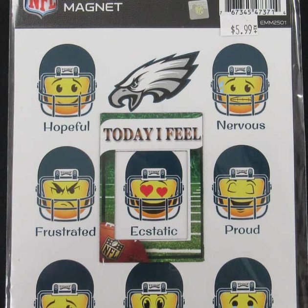 Philadelphia Eagles Emoji Mood Magnet