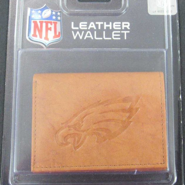 Philadelphia Eagles Leather Trifold Wallet