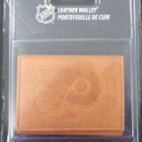 Philadelphia Flyers Leather Trifold Wallet
