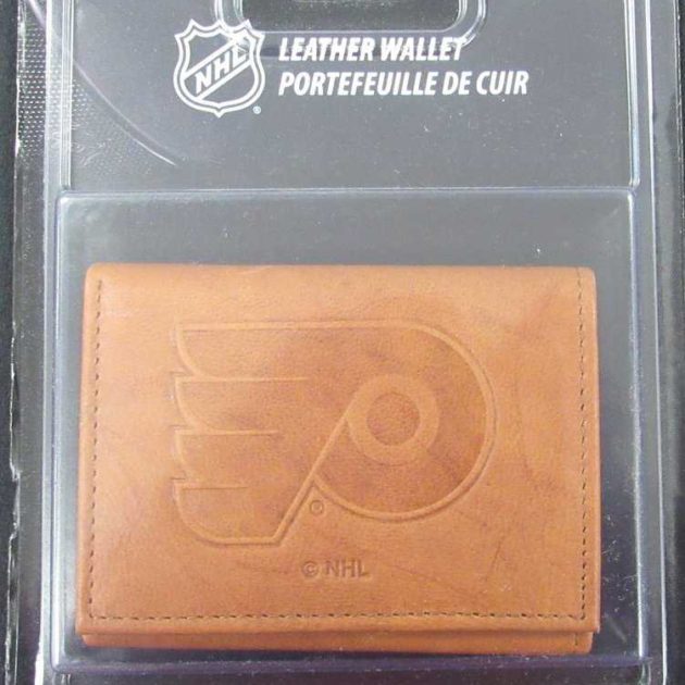 Philadelphia Flyers Leather Trifold Wallet