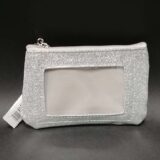 Philadelphia Eagles Silver Sparkle Coin Purse