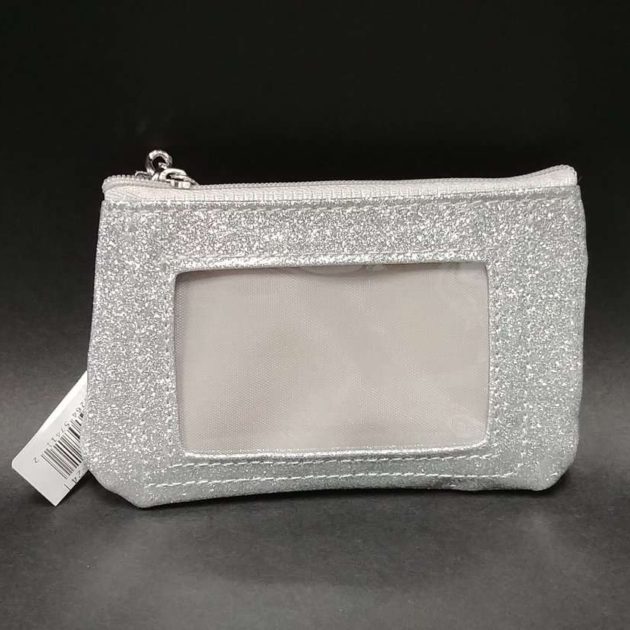 Philadelphia Eagles Silver Sparkle Coin Purse