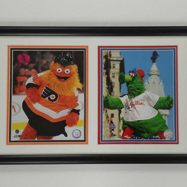 Gritty/Phanatic 8x10 Framed Photo Display