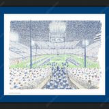 Penn State Beaver Stadium Framed "WordArt" Print