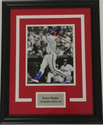 Bryce Harper Framed 8x10 Photo Display