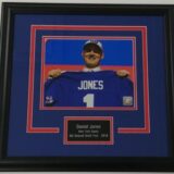 Daniel Jones “Draft Day” 8x10 Framed Photo Display