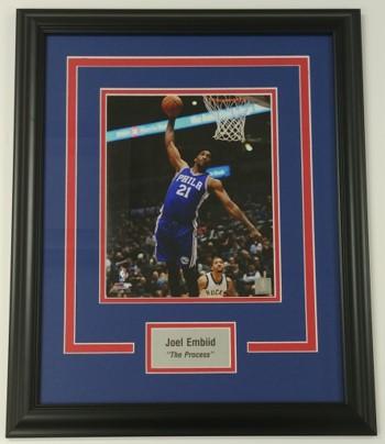 Joel Embiid Framed 8x10 Photo Display