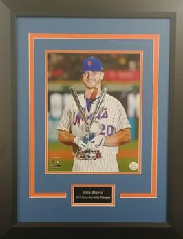 Pete Alonso Framed 2019 Home Run Derby 11x14 Photo Display
