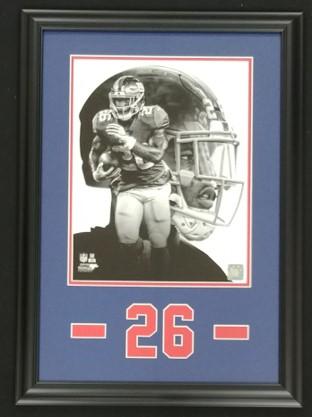 Saquon Barkley Framed 11x14 PROfile Photo