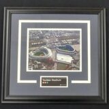 Yankee Stadium Subway Sign Framed Photo Display