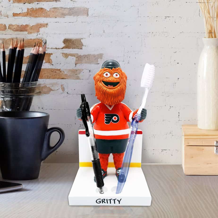 Philadelphia Flyers Gritty Pen/Toothbrush Holder Bobblehead