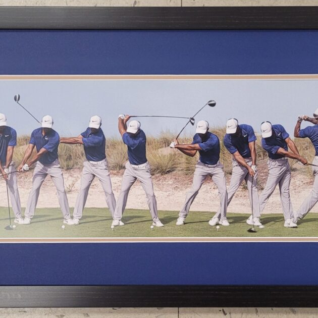 Tiger Woods Swing Sequence Photo Display