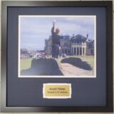 Arnold Palmer "Farewell to St. Andrews" Framed Photo Display