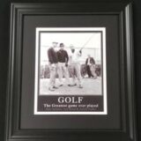 Golf The Greatest Game Ever Played Framed 8x10 Photo