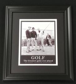 Golf The Greatest Game Ever Played Framed 8x10 Photo