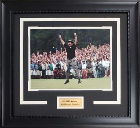 Phil Mickelson "2004 Masters Champion" 11x14 Framed Photo Display