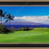 Wailea Emerald Course in Maui, HI Framed Photo
