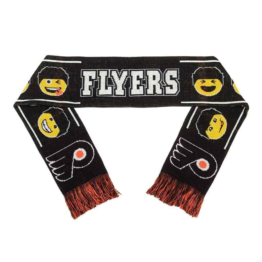 Philadelphia Flyers Teamoji Acrylic Scarf