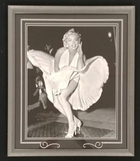 Marilyn Monroe "Seven Year Itch" Framed Photo