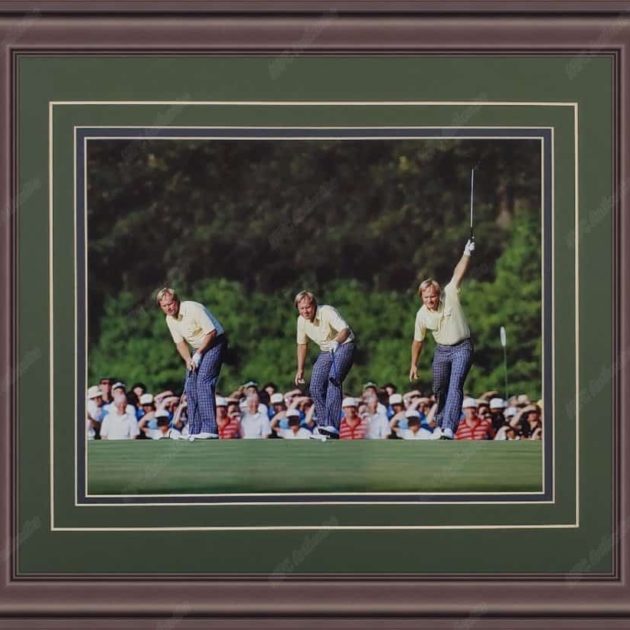 Jack Nicklaus "Putt Sequence" 11x14 Framed Photo