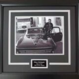 Steve McQueen Framed Photo Display
