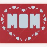 Heart Mom Collage Picture Frame- Choose Your Frame & Mat Color