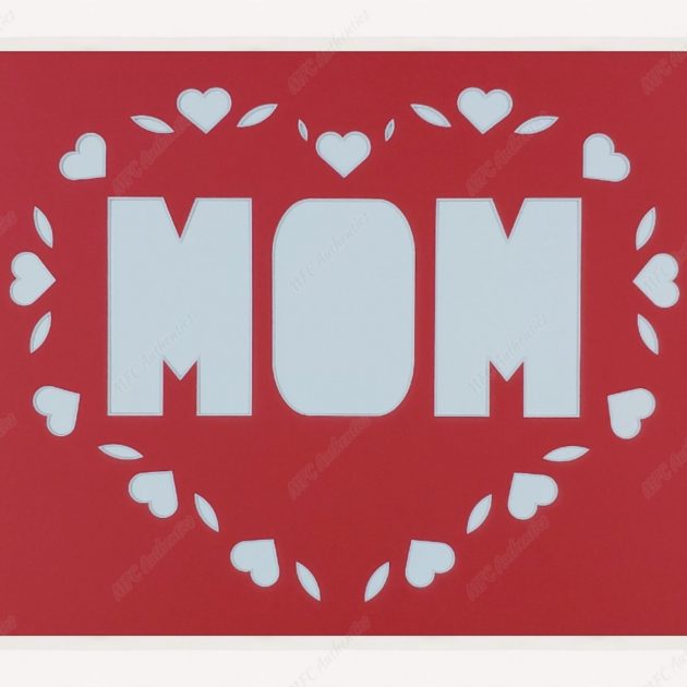 Heart Mom Collage Picture Frame- Choose Your Frame & Mat Color