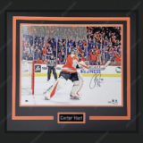 Carter Hart Framed 16"x20" Autographed Photo