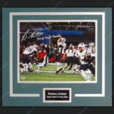 Brandon Graham Framed 11"x14" Autographed Photo