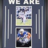 Penn State "We Are" Dual Autographed Framed Photo Display