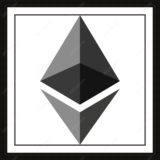 Ethereum Cryptocurrency Logo Framed Print