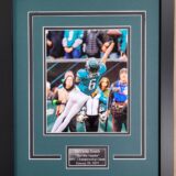 DeVonta Smith Custom Framed 8"x10" Photo