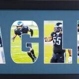 Philadelphia Eagles Framed Team Collage - Defense